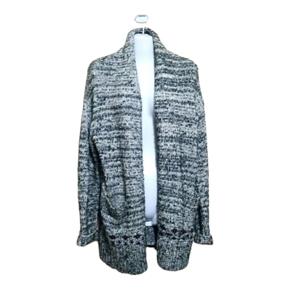 GapBody  Black and Cream Sweater Sz Small